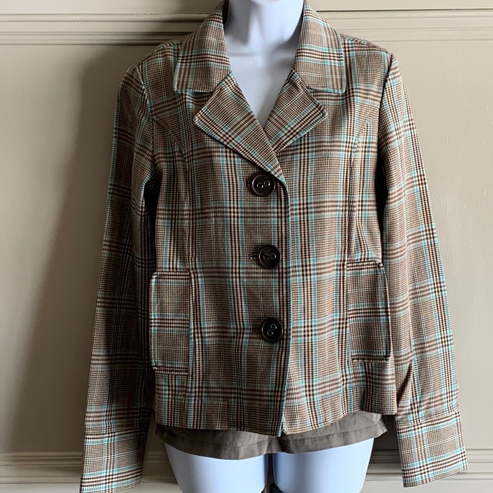 Maurices Houndstooth Blazer Sz ~> Medium